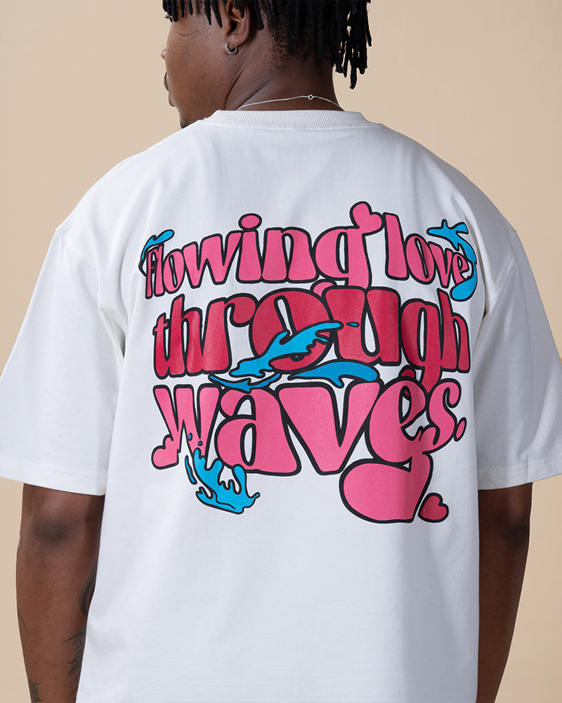 Flowing love through waves